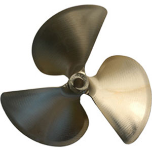 straightening brass boat propeller