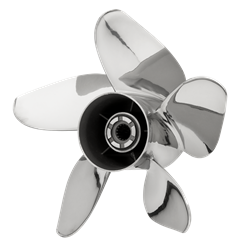 PowerTech OFX5 Propeller - Honda "PowerTech offers Stainless Steel Propellers marine propellers, boat propellers, counter-rotating propellers, left hand propellers, and bass boat propellers"