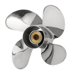 PowerTech SWC 4Blade Stainless Propeller - Mercury SWC,SWC4,Power Tech Propellers,PowerTech props,Yamaha 25-70HP,SWC4R9PM70,SWC4R10PM70,SWC4R11PM70,SWC4R12PM70,SWC4R13PM70,SWC4R14PTM70