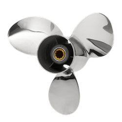 PowerTech TLR 3 Blade Propeller Tohatsu/Nissan/Merc 4 Stroke Power Tech Propellers - Power Tech Tohatsu/Nissan Factory Equivalent Stainless Propeller Fits 25-30 Hp  Outboards... , TLR, TLR3, TLR 3, POWERTECH, TLR3R9PTN30, TLR3R10PTN30, TLR3R11PTN30, TLR3R12PTN30, TLR3R13PTN30