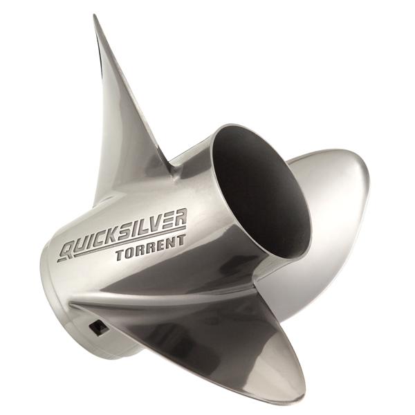 Tempest / Torrent 3 Blade Stainless Steel Propeller - Mercury