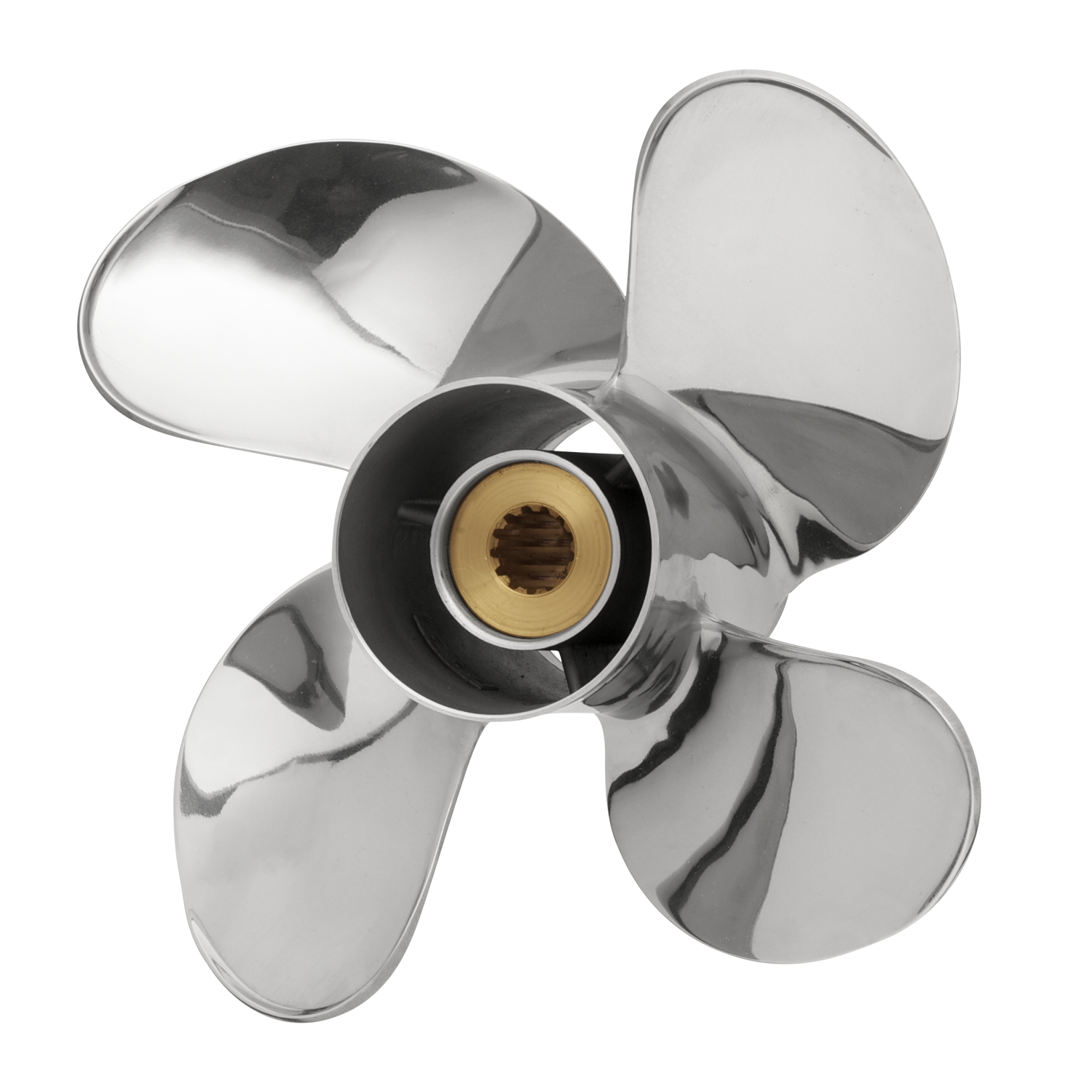GUANU CATALINA 飛行艇 動力ユニット、サーボ付　新品未組立品 PowerTech TN40SWC4 4 Blade Stainless Propeller Fits Nissan/Tohatsu