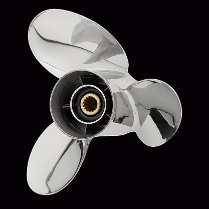 PowerTech PTR 3 Blade Performance Stainless Yamaha Propeller ...