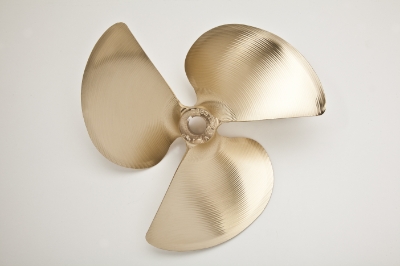ACME 3182 19.00" x 23.00" RH Cruiser 3-Blade Propeller 1 3/4" Bore .075 Cup (4.125 HUB LG.) 
