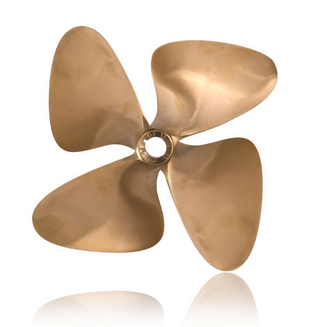 OJ 1271 14 X 16 LH 1" FORCE 4 BLADE PROPELLER .090 Cup  DISCONTINUED