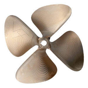 OJ 3771 EVO Propeller 4 Blade 17 x 14 LH  1 1/4" Bore  .120 CUP 