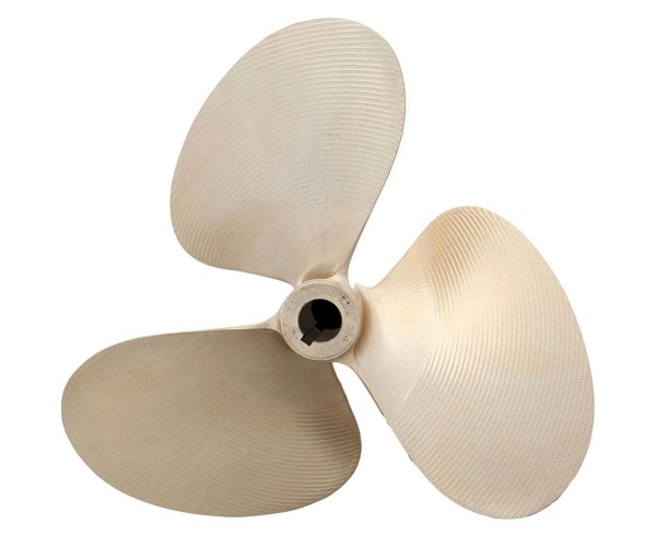 OJ 338 13 X 12.5 LH 1 1/8"  - SkiPro 3 Blade Propeller .090 CUP OJ 338 13 X 12.5 LH 1 1/8"  - SkiPro 3 Blade Propeller .090 CUP, oj 338, oj 338 prop, oj 338 propeller,
