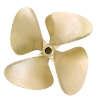 OJ 846 Wake Pro V-3 Propeller 4 Blade 18 x 16 LH  SPLINE .120 CUP (Replaced by the OJ EVO 3007)