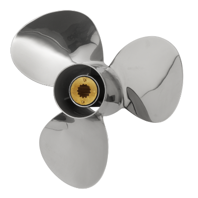 Power Tech WBA3 Stainless Propeller - Honda Power Tech WBA3 Stainless Propeller,powertech,propellers, WBA3R7PYS50, WBA3R8PYS50, WBA3R9PYS50, WBA3R10PYS50, WBA3R11PYS50, WBA3R12PYS50