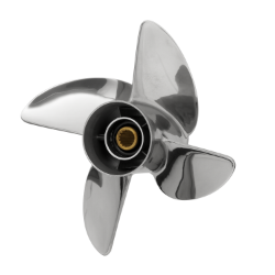 PowerTech CFF4 Coastal Flats Propeller - Tohatsu/Nissan Power Tech CFF4 Coastal Flats Propeller Fits Tohatsu/Nissan Outboard Motors... CFF4R14PM135, CFF4R15PM135, CFF4R16PM135, CFF4R17PM135, CFF4R18PM135, CFF4R19PM135 - PowerTech CFF Propeller