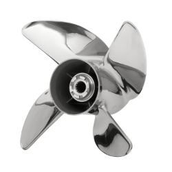 PowerTech CFS4 Propeller - Honda "Power Tech CFS Coastal Flats, PowerTech CFS4 Stainless Steel Propellers, CFS, Power Tech CFS4 Coastal Flats Honda 135-225 HP Outboards 