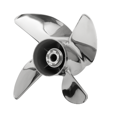 PowerTech CFS4 Propeller - Mercury "Power Tech CFS 4 Blade Coastal Flats, PowerTech CFS4 Stainless Steel Propellers, CFS, Power Tech CFS4 Coastal Flats, CFS 4 