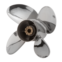 PowerTech ELE4 - 4 Blade Stainless Propeller - Evinrude / Johnson ELE,4 Blade PowerTech ELE4 Performance Stainless  Evinrude / Johnson Propeller ,MS275ELE4R15P,MS275ELE4R17P ,MS275ELE4R19P,MS275ELE4R21P