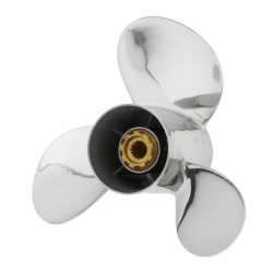 PowerTech MQS 3 Blade Propeller - Volvo SX "PowerTech MQS 3 Blade Stainless Steel Propellers, MQS3, Volvo SX