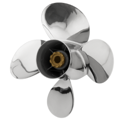 PowerTech MQS 4 Blade Propeller - Yamaha "PowerTech MQS 4 Blade Stainless Steel Propellers, MQS4,Yamaha