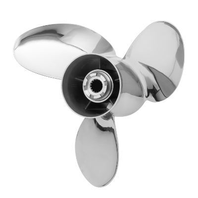 PowerTech OFS3 Propeller - Suzuki "PowerTech OFS Stainless Steel Propellers, ofS 13,ofs 15,ofs 16,ofs17,marine propellers, boat propellers, counter-rotating propellers, left hand propellers, and bass boat propellers"