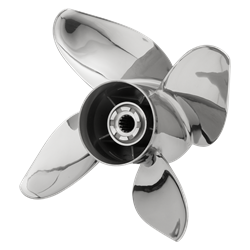 PowerTech OFX4 Propeller - Honda "PowerTech offers Stainless Steel Propellers marine propellers, boat propellers, counter-rotating propellers, left hand propellers, and bass boat propellers"