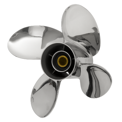 PowerTech PFO Propeller - Mercury PFO, 4 Blade PowerTech PFO 4 Performance Stainless Mercury Propeller , M135PFO4R16P, M135PFO4R17P, M135PFO4R18P, M135PFO4R19P, M135PFO4R20P