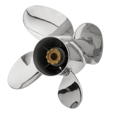 PowerTech PTC 4 Blade Propeller - Honda  PowerTech PTC 4 Performance Stainless Honda Propeller , CLH200PTC4R14P, CLH200PTC4R15P, CLH200PTC4R16P, CLH200PTC4R17P, CLH200PTC4R18P, CLH200PTC4R19P, CLH200PTC4R20P, CLH200PTC4R21P, CLH200PTC4R22P, CLH200PTC4R23P, CLH200PTC4R24P, PTC, PTC4, PTC 4