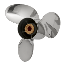 PowerTech RAF Stainless Propeller - Mercury RAF3 Blade PowerTech RAF 3 Performance Stainless Mercury Propeller, VT145RAF3R13P, VT145RAF3R15,VT145RAF3R17,VT145RAF3R19,VT145RAF3R21