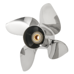 PowerTech RXB4 Accelerator Propeller - Honda Power Tech RXB Four Blade Propeller Fits  75 - 130 HP Honda Outboard Motors ... H115RXB4R - PowerTech RXB Propeller, 75 - 130 HP Honda Outboard Motors...