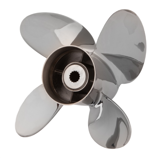 PowerTech SFS 4 Blade 14.25" Propeller - Evinrude/Johnson - CLJ200SFS4R-Evinrude/Johnson