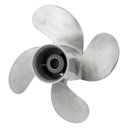 PowerTech SWA 4 Blade Stainless Propeller Mercury Power Tech M10SWA4R 4 Blade Multi-Use Stainless Propeller fits 6-15 HP Mercury Outboard Motors...Swa4,Swa 4, SWA4R8PM10, SWA4R9PM10, SWA4R10PM10, SWA4R11PM10, Power Tech Propeller,SWA4