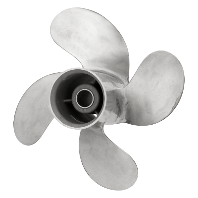 PowerTech SWA 4 Blade Stainless Propeller Yamaha Power Tech YM15SWA4R 4 Blade Multi-Use Stainless Propeller fits 9.9-15 HP Yamaha Outboard Motors... SWA4R9PYM15,SWA4R10PYM15,SWA4R11PYM15, Power Tech Propeller,SWA4
