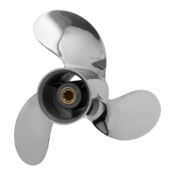 PowerTech SWA Stainless Propeller Evinrude-Johnson 3 blade Power tech props, Evinrude/Johnson 9.9 hp propeller,pt props, PowerTech Propellers,om15swa3r,swa,swa3, swa 3, SWA3R8POM15,SWA3R9POM15, SWA3R10POM15,SWA3R11POM15   