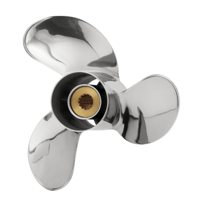 PowerTech SWC 3Blade Stainless Propeller - Honda SWC,SWC3,Power Tech Propellers,PowerTech props, Honda 35-50HP, SWC3R9PYS50,SWC3R10PYS50,SWC3R11PYS50,SWC3R12PYS50,SWC3R13PYS50
