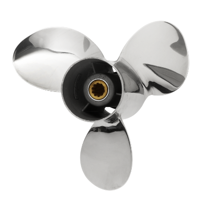 PowerTech TLR 3 Blade Propeller Yamaha Power Tech Propellers - Power Tech Tohatsu/Nissan Factory Equivalent Stainless Propeller Fits Yamaha 25-30 Hp  Outboards... , TLR, TLR3, TLR 3, POWERTECH, TLR3R9PYM30, TLR3R10PYM30, TLR3R11PYM30, TLR3R12PYM30, TLR3R13PYM30P