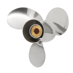PowerTech TN40REB3R Multi-Use Propeller Tohatsu/Nissan REB-10.25" Diameter, Power Tech Value Series Stainless Propeller fits 40-70 HP Tohatsu/Nissan Outboard Motors...,reb3,reb 3,powertech,propellers, REB3R10PTN40, REB3R11PTN40, REB3R12PTN40, REB3R13PTN40, REB3R14PTN40, REB3R15PTN40, REB3R16PTN40