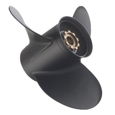 QA2030X 14 X 11 RH 3 Blade Quicksilver Black Diamond Propeller (QA2030X)  QA2030X 14 X 11 RH 3 Blade Quicksilver Black Diamond Propeller (QA2030X), qa2030X, qa2030x prop, qa2030x propeller